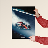Ferrari F1 – Rain Racer Poster